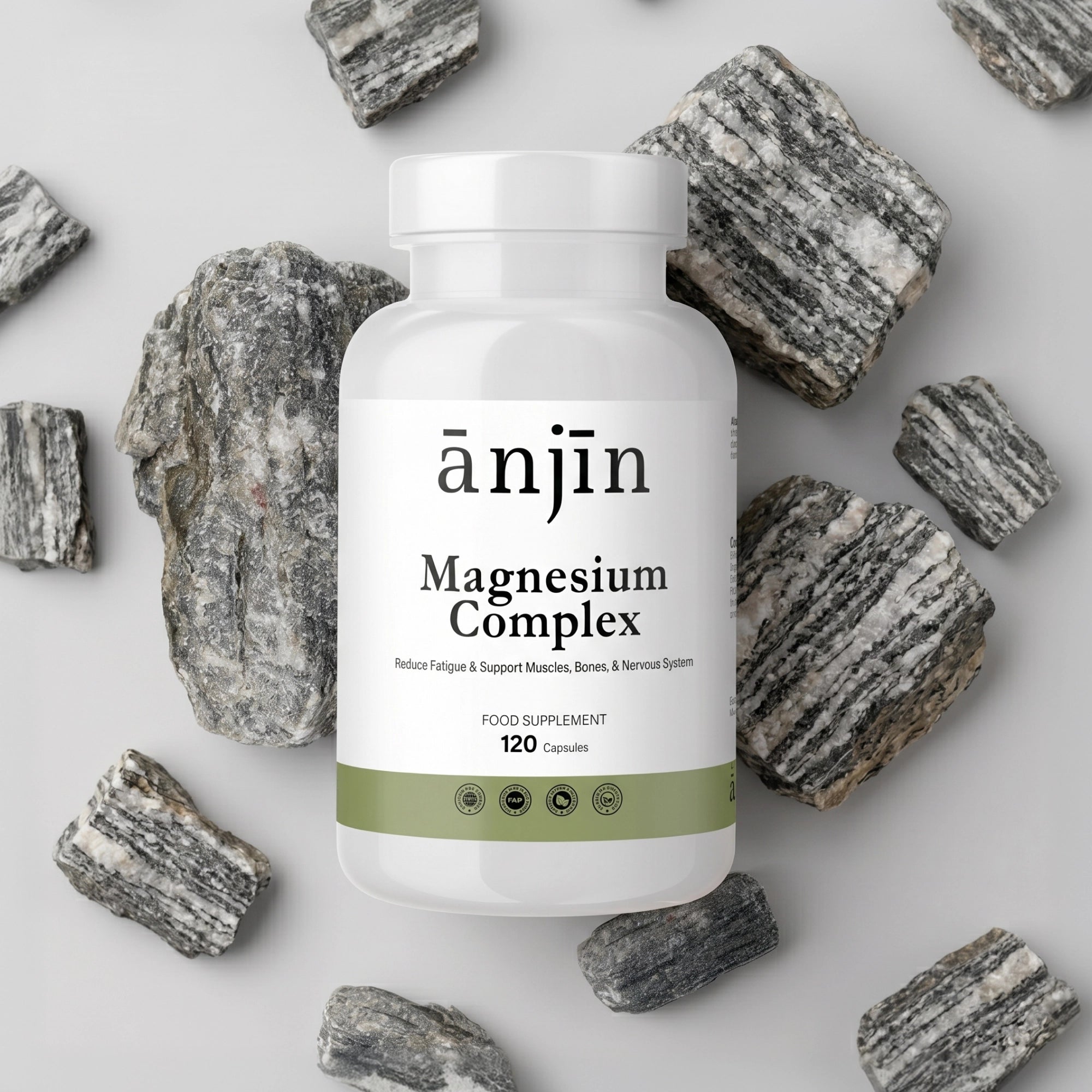 ānjīn Magnesium Complex 375mg - 120 capsules